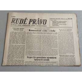 Rudé právo (31.1.1946) - staré noviny