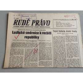 Rudé právo (6.6.1946) - staré noviny