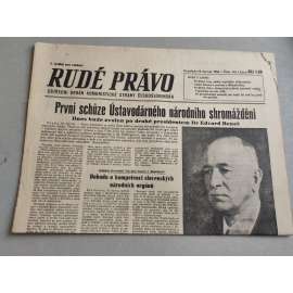 Rudé právo (19.6.1946) - staré noviny