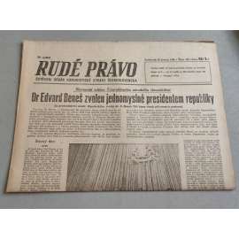 Rudé právo (20.6.1946) - staré noviny