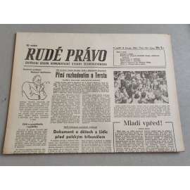 Rudé právo (23.6.1946) - staré noviny