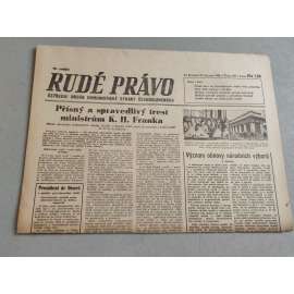 Rudé právo (27.6.1946) - staré noviny
