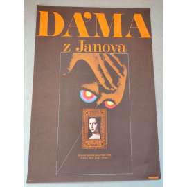 Dáma z Janova (filmový plakát, film NDR 1969, režie: Kurt Jung-Alsen; Hrají: Armin Mueller-Stahl, Volkmar Kleinert, Herbert Köfer)