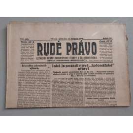 Rudé právo (12.11.1926) - ročník VII. - staré noviny - Ústřední orgán KSČ [komunisté, komunismus]