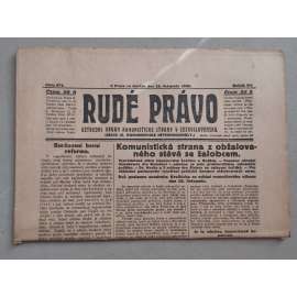 Rudé právo (18.11.1926) - ročník VII. - staré noviny - Ústřední orgán KSČ [komunisté, komunismus]