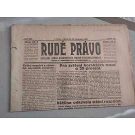 Rudé právo (30.11.1926) - ročník VII. - staré noviny - Ústřední orgán KSČ [komunisté, komunismus]