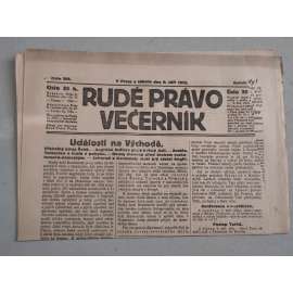 Rudé právo Večerník (9.9.1922) - ročník III. - staré noviny - [komunisté, komunismus]