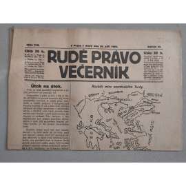 Rudé právo Večerník (26.9.1922) - ročník III. - staré noviny - [komunisté, komunismus]