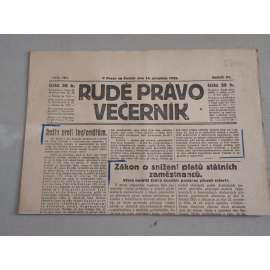 Rudé právo Večerník (14.12.1922) - ročník III. - staré noviny - [komunisté, komunismus]