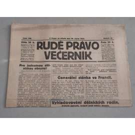 Rudé právo Večerník (30.8.1922) - ročník III. - staré noviny - [komunisté, komunismus]