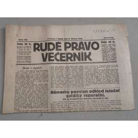 Rudé právo Večerník (2.6.1922) - ročník III. - staré noviny - [komunisté, komunismus]