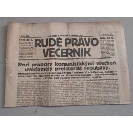 Rudé právo Večerník (2.5.1922) - ročník III. - staré noviny - [komunisté, komunismus]