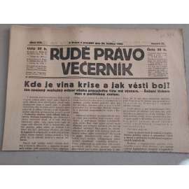 Rudé právo Večerník (22.5.1922) - ročník III. - staré noviny - [komunisté, komunismus]