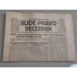 Rudé právo Večerník (17.2.1922) - ročník III. - staré noviny - [komunisté, komunismus]