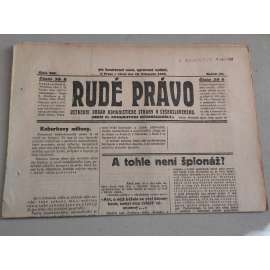 Rudé právo (16.11.1926) - ročník VII. - staré noviny - Ústřední orgán komunistické strany [komunisté, komunismus]