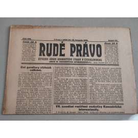 Rudé právo (26.11.1926) - ročník VII. - staré noviny - Ústřední orgán komunistické strany [komunisté, komunismus]