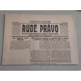 Rudé právo (22.11.1926) - ročník VII. - staré noviny - Ústřední orgán komunistické strany [komunisté, komunismus]