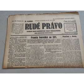 Rudé právo (27.9.1928) - ročník IX. - staré noviny - Ústřední orgán komunistické strany [komunisté, komunismus]