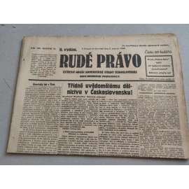 Rudé právo (2.8.1928) - ročník IX. - staré noviny - Ústřední orgán komunistické strany [komunisté, komunismus]