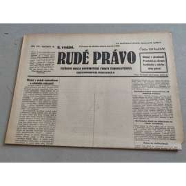 Rudé právo (8.8.1928) - ročník IX. - staré noviny - Ústřední orgán komunistické strany [komunisté, komunismus]