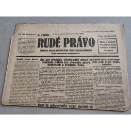 Rudé právo (9.8.1928) - ročník IX. - staré noviny - Ústřední orgán komunistické strany [komunisté, komunismus]