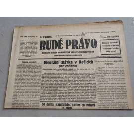 Rudé právo (10.8.1928) - ročník IX. - staré noviny - Ústřední orgán komunistické strany [komunisté, komunismus]