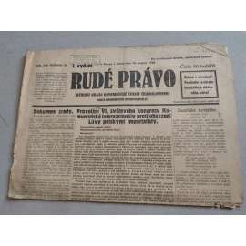 Rudé právo (14.8.1928) - ročník IX. - staré noviny - Ústřední orgán komunistické strany [komunisté, komunismus]