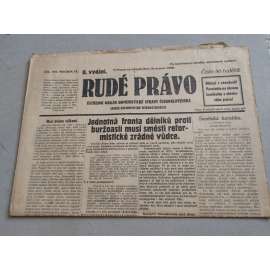 Rudé právo (15.8.1928) - ročník IX. - staré noviny - Ústřední orgán komunistické strany [komunisté, komunismus]