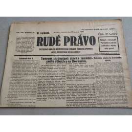 Rudé právo (17.8.1928) - ročník IX. - staré noviny - Ústřední orgán komunistické strany [komunisté, komunismus]