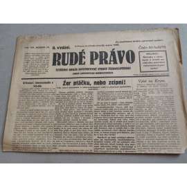 Rudé právo (22.8.1928) - ročník IX. - staré noviny - Ústřední orgán komunistické strany [komunisté, komunismus]