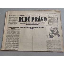 Rudé právo (28.8.1928) - ročník IX. - staré noviny - Ústřední orgán komunistické strany [komunisté, komunismus]