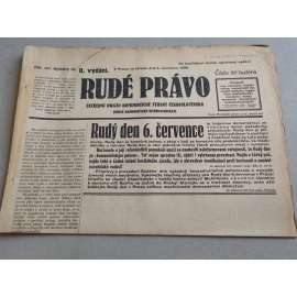 Rudé právo (4.7.1928) - ročník IX. - staré noviny - Ústřední orgán komunistické strany [komunisté, komunismus]