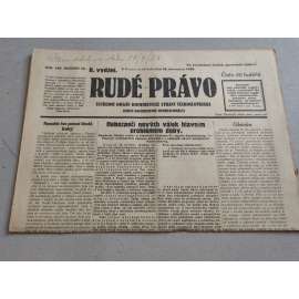 Rudé právo (18.7.1928) - ročník IX. - staré noviny - Ústřední orgán komunistické strany [komunisté, komunismus]