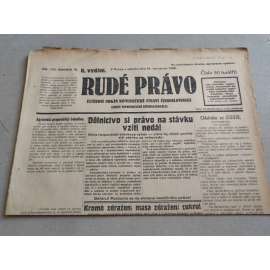 Rudé právo (21.7.1928) - ročník IX. - staré noviny - Ústřední orgán komunistické strany [komunisté, komunismus]