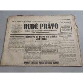 Rudé právo (21.7.1928) - ročník IX. - staré noviny - Ústřední orgán komunistické strany [komunisté, komunismus]