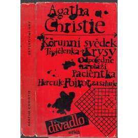 Detektivní hry (Agatha Christie - Hercule Poirot zasahuje, Korunní svědek, Trojčlenka) (edice Divadlo, divadelní hry)