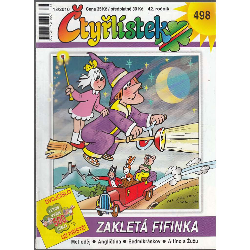 Čtyřlístek, č. 498 - Zakletá Fifinka