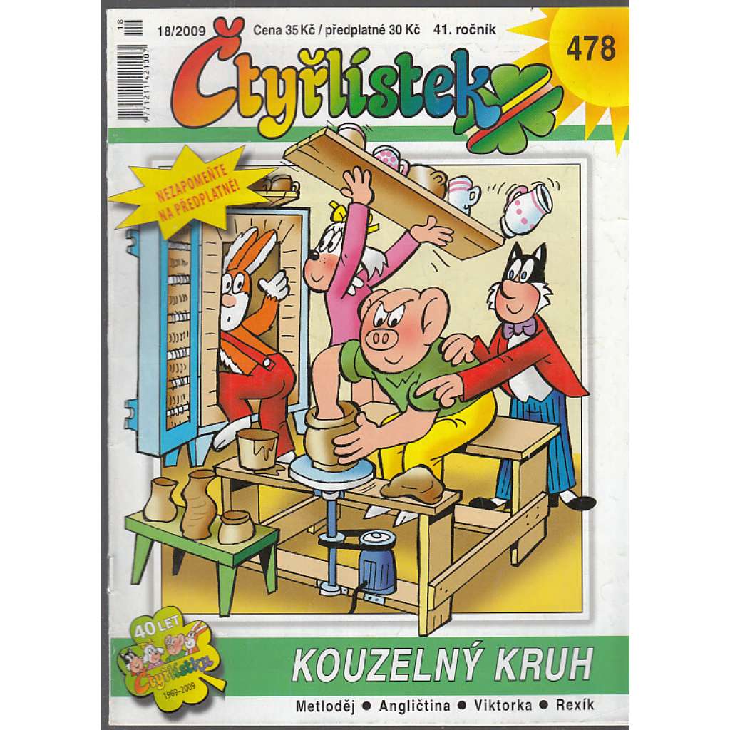 Čtyřlístek, č. 478 - Kouzelný kruh