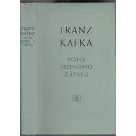 Popis jednoho zápasu - Franz Kafka - (novely, črty, povídky a aforismy z pozůstalosti)