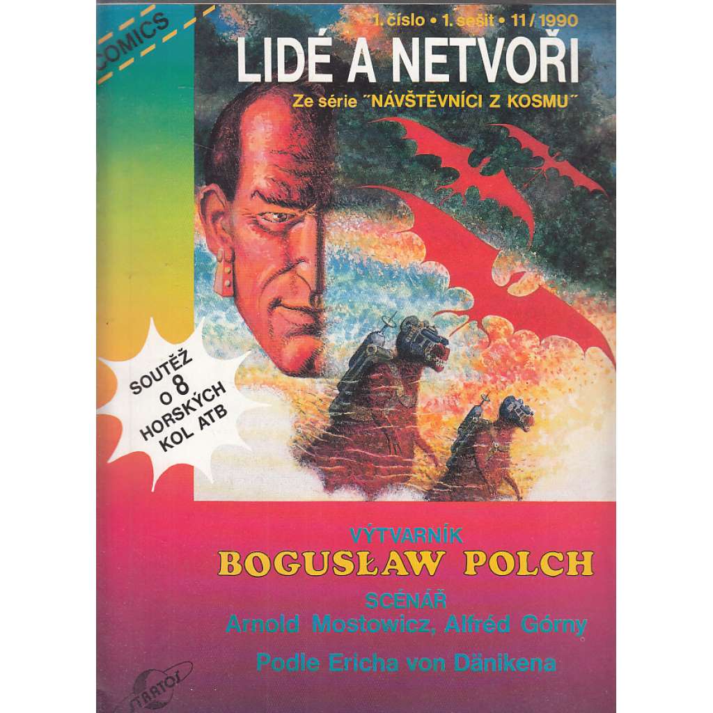 Lidé a netvoři - Komiks ze série „Návštěvníci z kosmu"