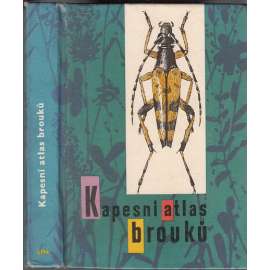 Kapesní atlas brouků (brouci, hmyz) s určovacím klíčem vyobrazených druhů