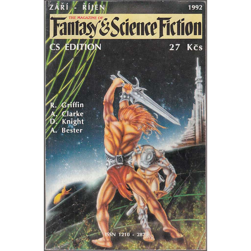 Fantasy & Science Fiction, září-říjen/1992 (Sci-fi)