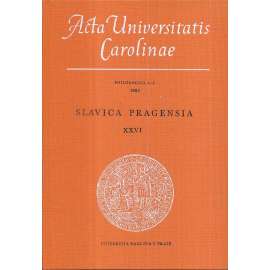 Acta Universitatis Carolinae. Philologica 4-5/1983