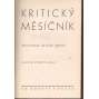 Kritický měsíčník, IV. ročník / 1941