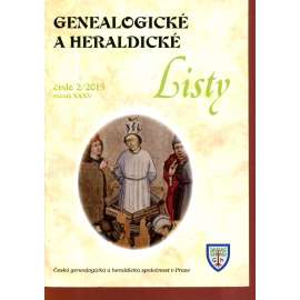 Genealogické a heraldické listy, ročník XXXV., č. 2/2015