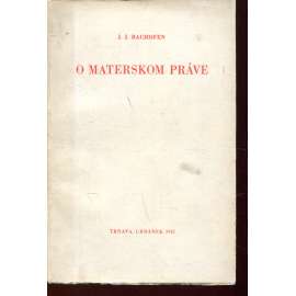 O materskom práve (text slovensky)