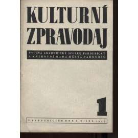 Kulturní zpravodaj 1/1937 (Pardubice)