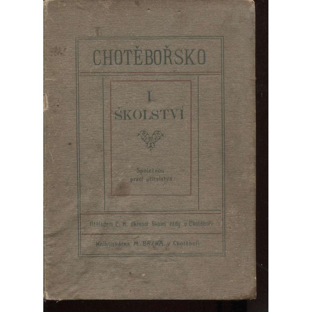 Chotěbořsko I. Školství (Chotěboř)