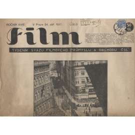 Film, ročník XVIII./1937. Týdeník svazu filmového průmyslu a obchodu čsl.