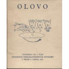 Olovo a peří (Upomínka na I. ples Syndikátu československých novinářů v Praze 9. ledna 1931)